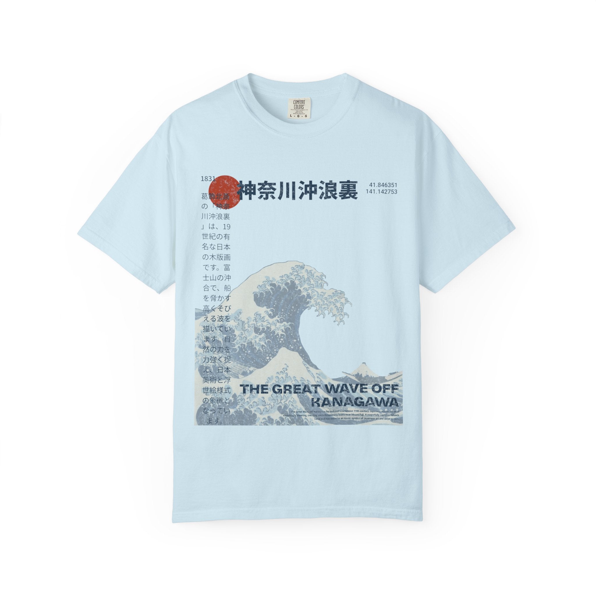 The Great Wave Off Kanagawa Unisex Tee