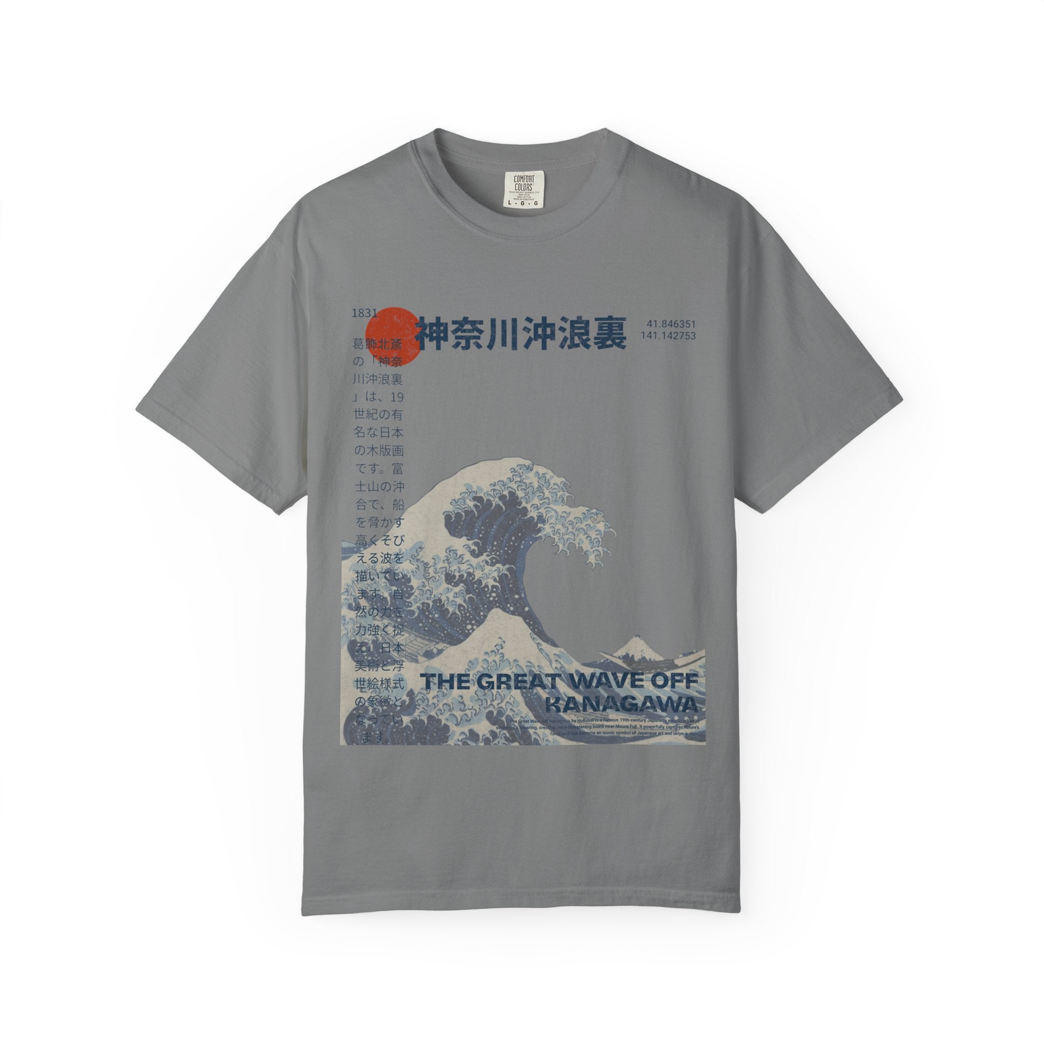 The Great Wave Off Kanagawa Unisex Tee