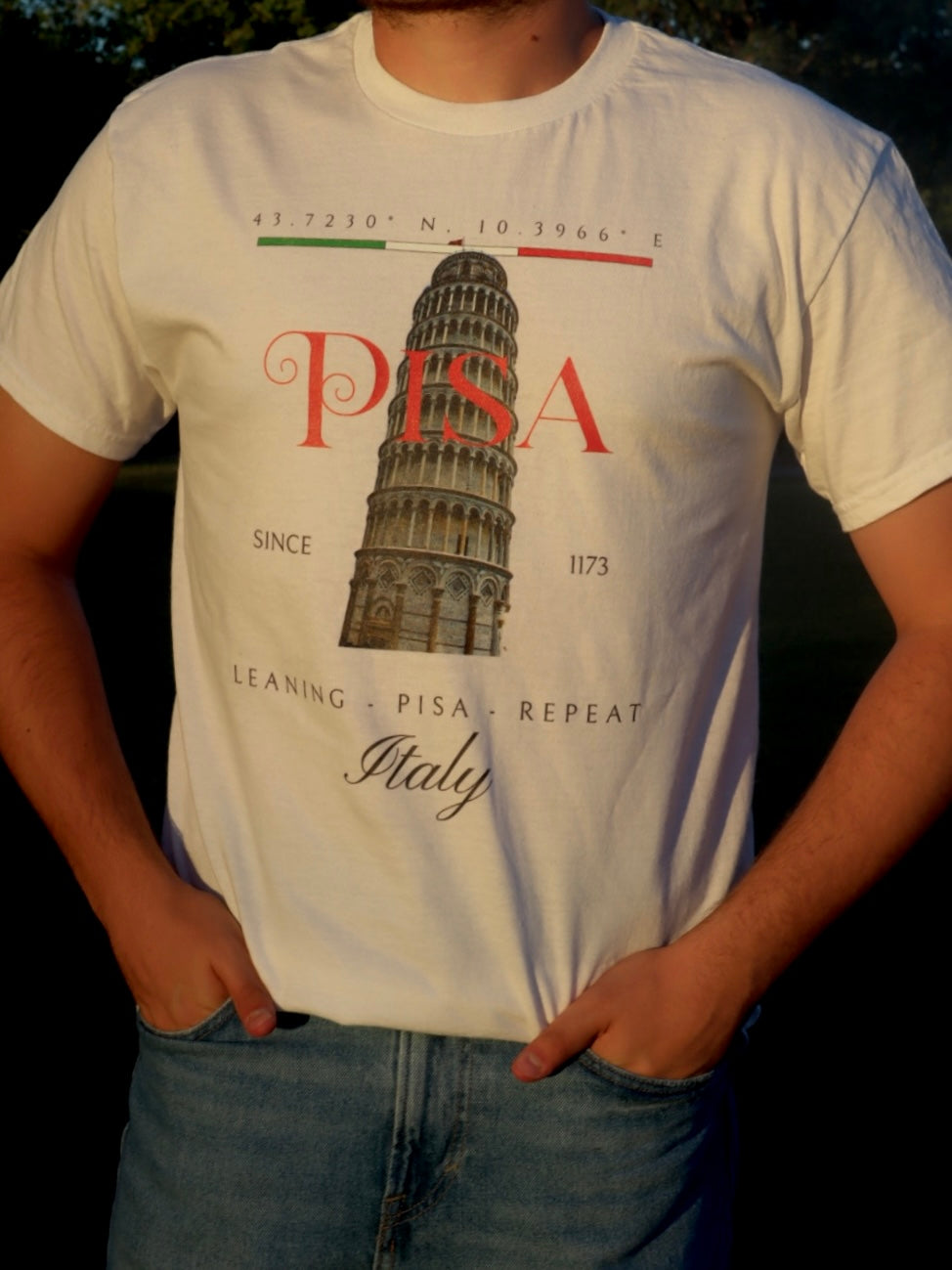 The Leaning Tower Unisex Tee