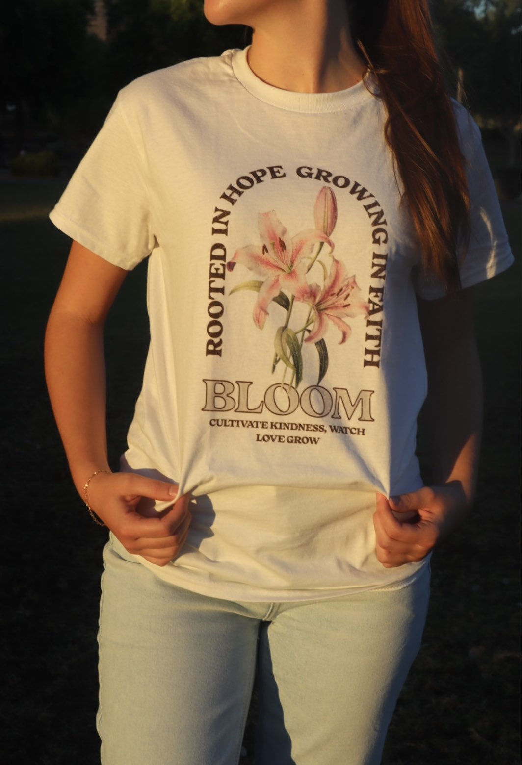 Bloom Floral Unisex Heavy Cotton Tee