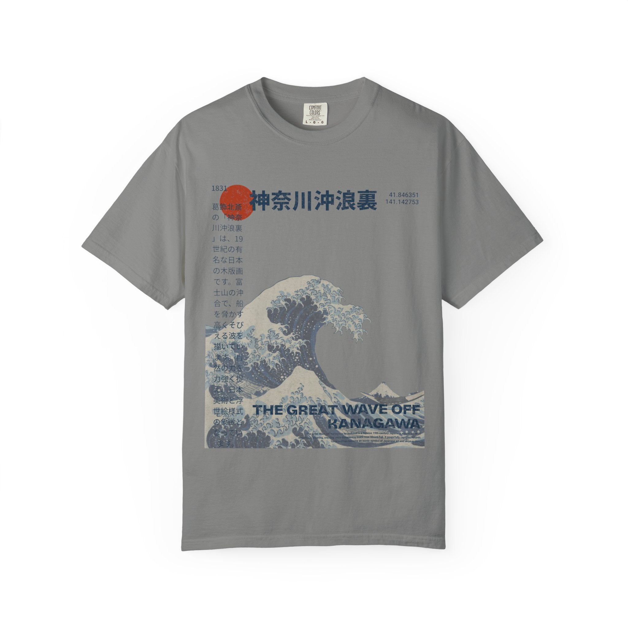 The Great Wave Off Kanagawa Unisex Tee