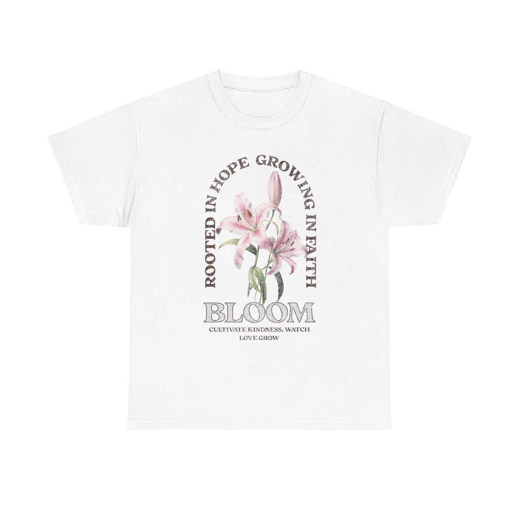 Bloom Floral Unisex Heavy Cotton Tee
