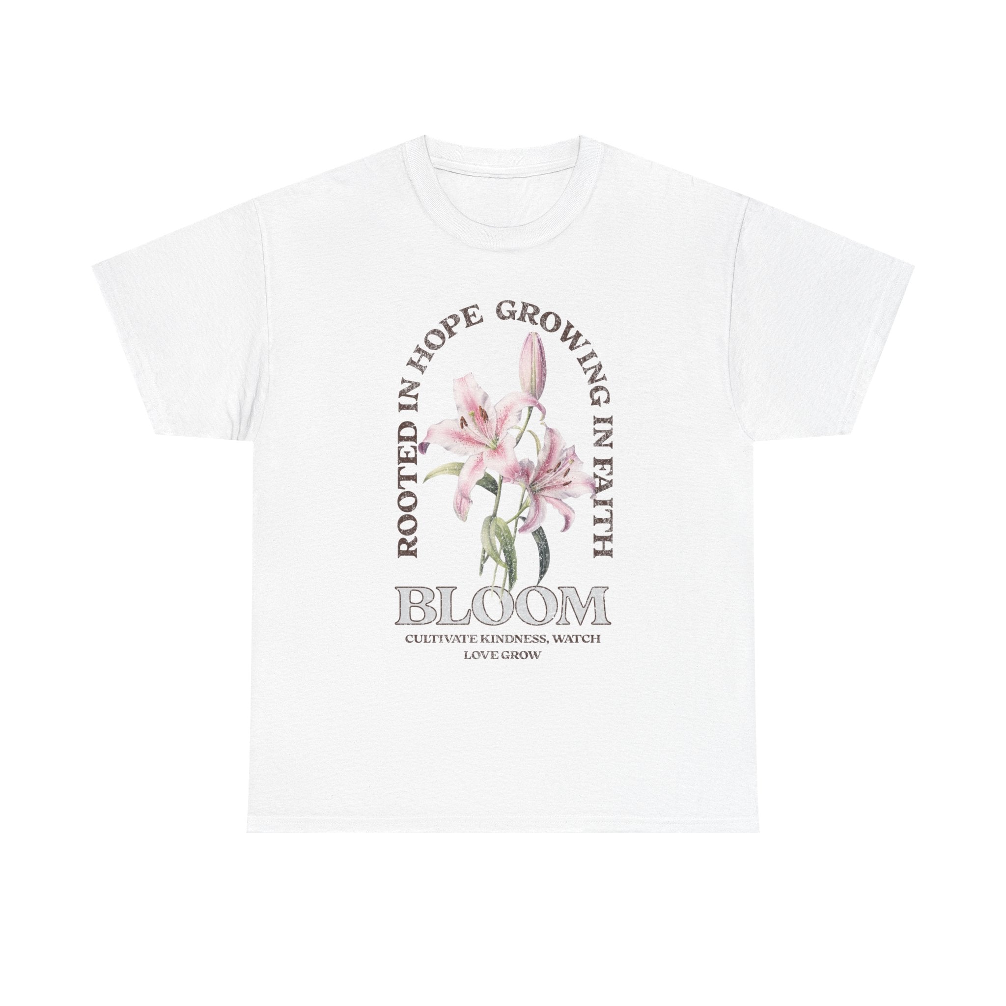 Bloom Floral Unisex Heavy Cotton Tee