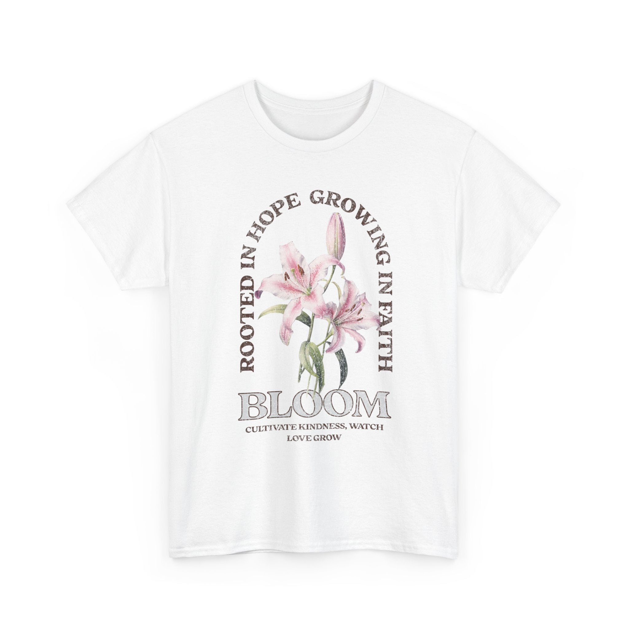 Bloom Floral Unisex Heavy Cotton Tee